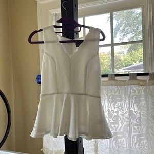 Anthropologie Sundays in Brooklyn sleeveless peplum top